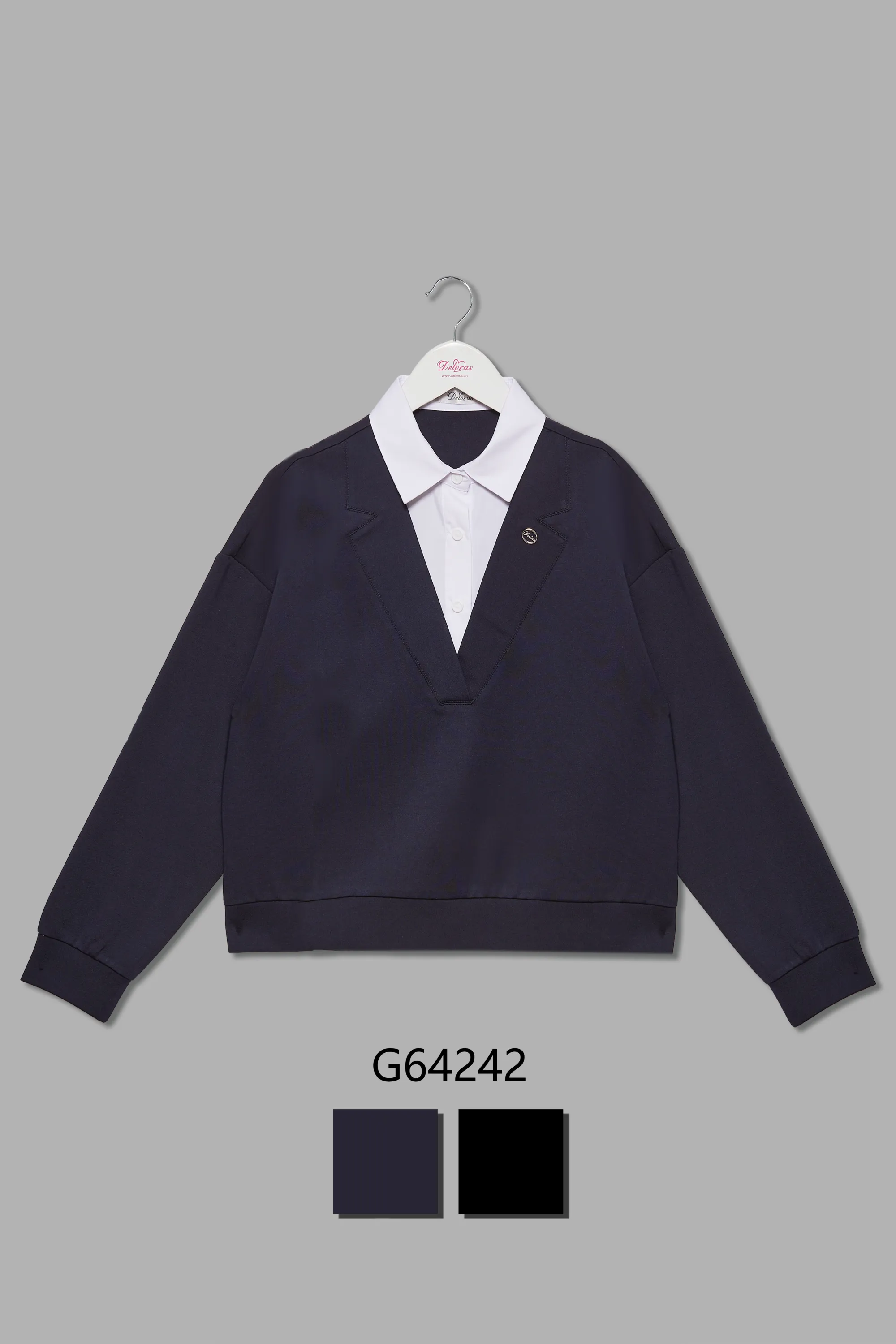 DELORAS джемпер G64242N оптом